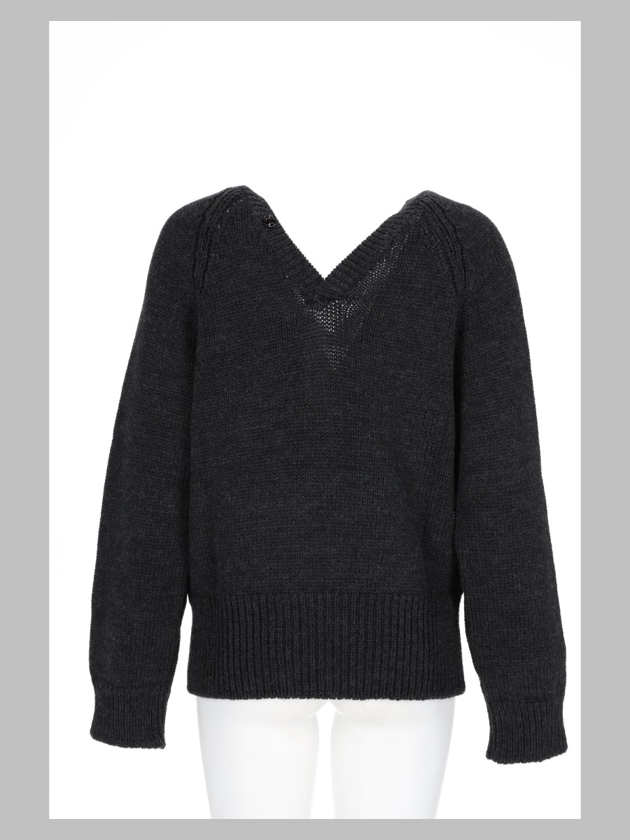 [Our Legacy] Knitwear FW26 W4263CC_CHARCOALDRYMERINOWOOL