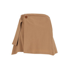 [Vivienne Westwood] Mini skirt CO 1F020004-W01IO-C404