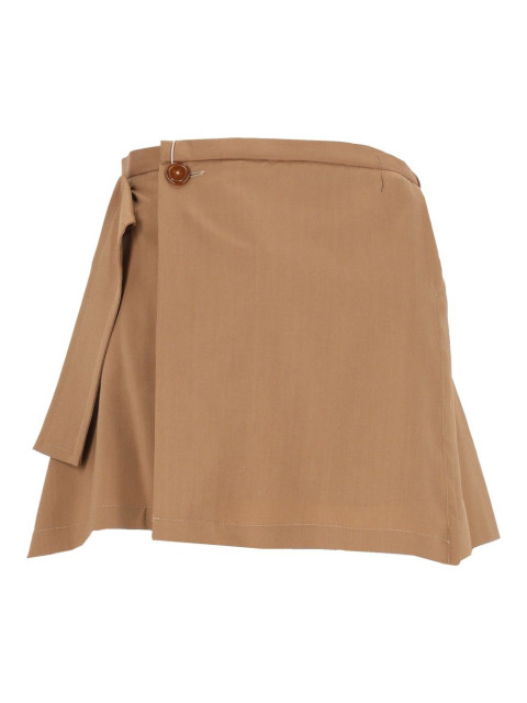 [Vivienne Westwood] Mini skirt CO 1F020004-W01IO-C404