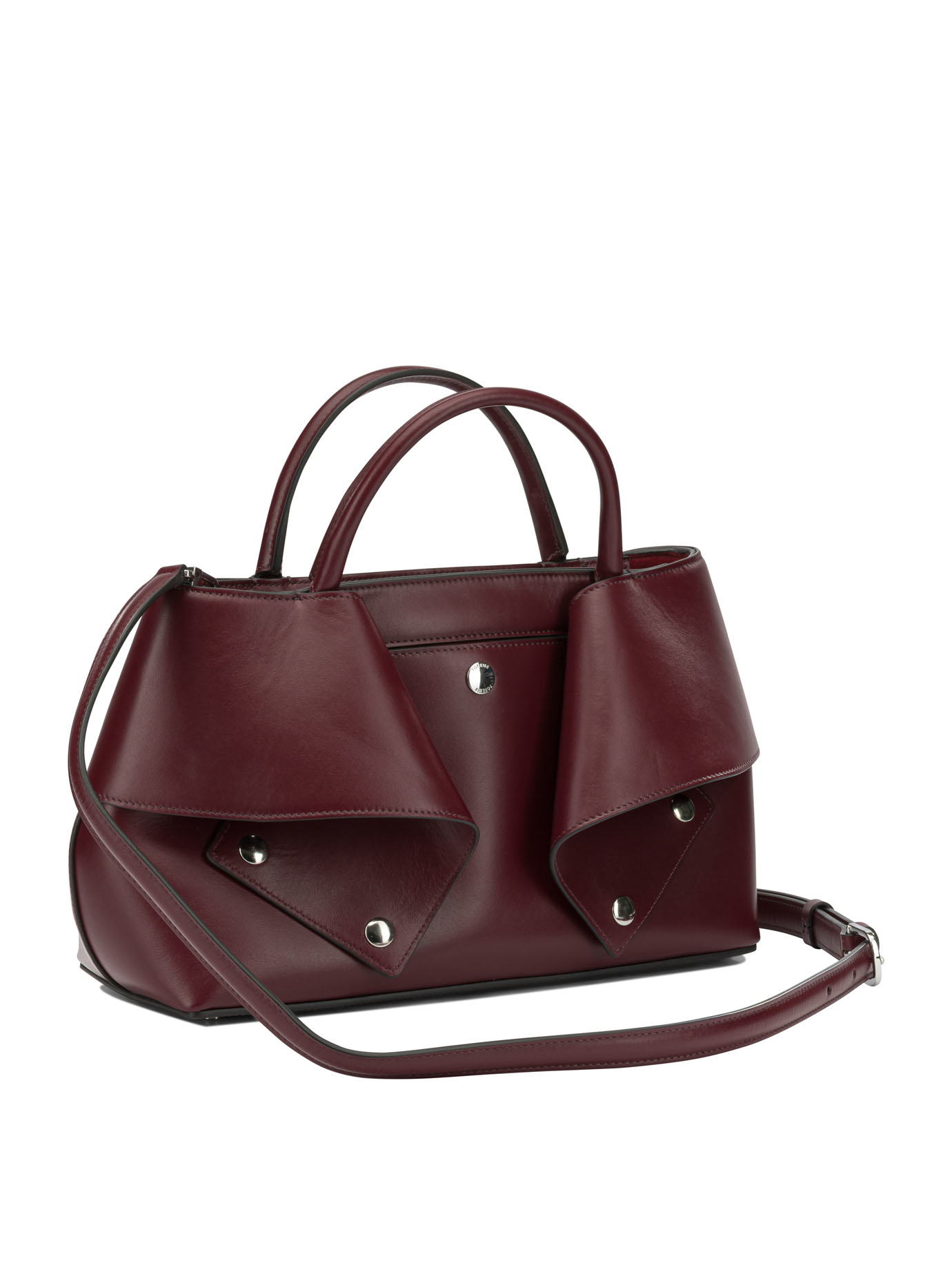 [TOTEME] Tote bag FW26 264-WAL0135-LE0206-442CHERRY