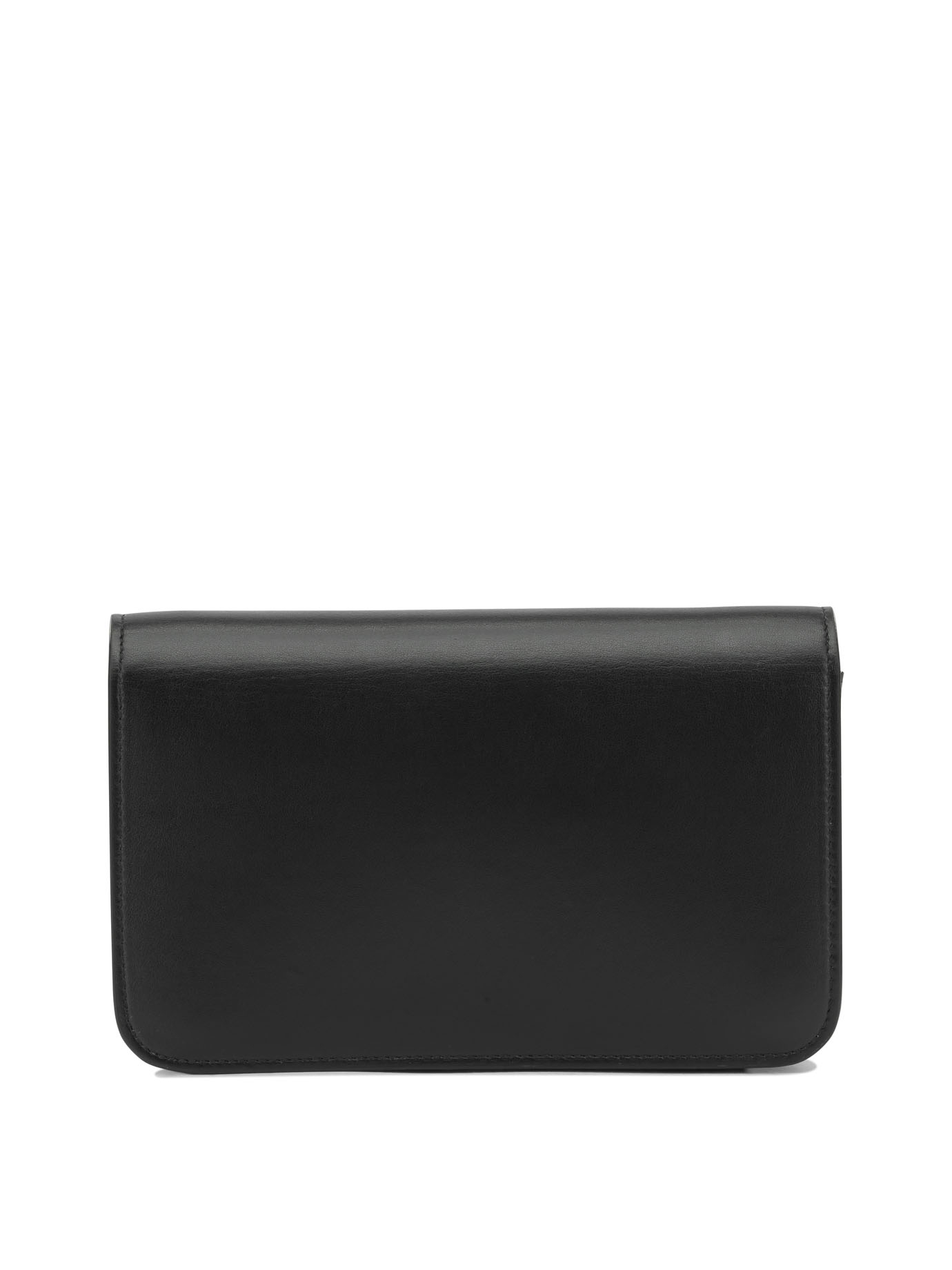 [TOTEME] Cross body bag FW26 264-WAL0140-LE0206-001BLACK