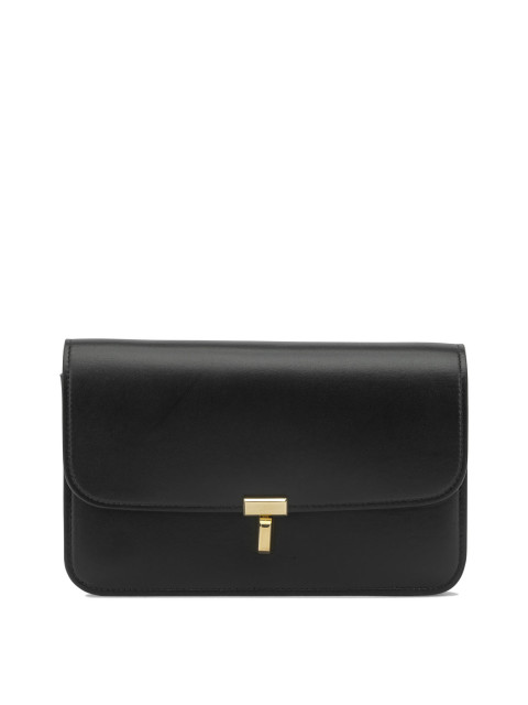 [TOTEME] Cross body bag FW26 264-WAL0140-LE0206-001BLACK