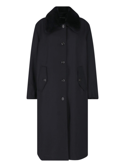 [Our Legacy] Coat FW26 W4261TCBCOARSE BLACK GABARDINE