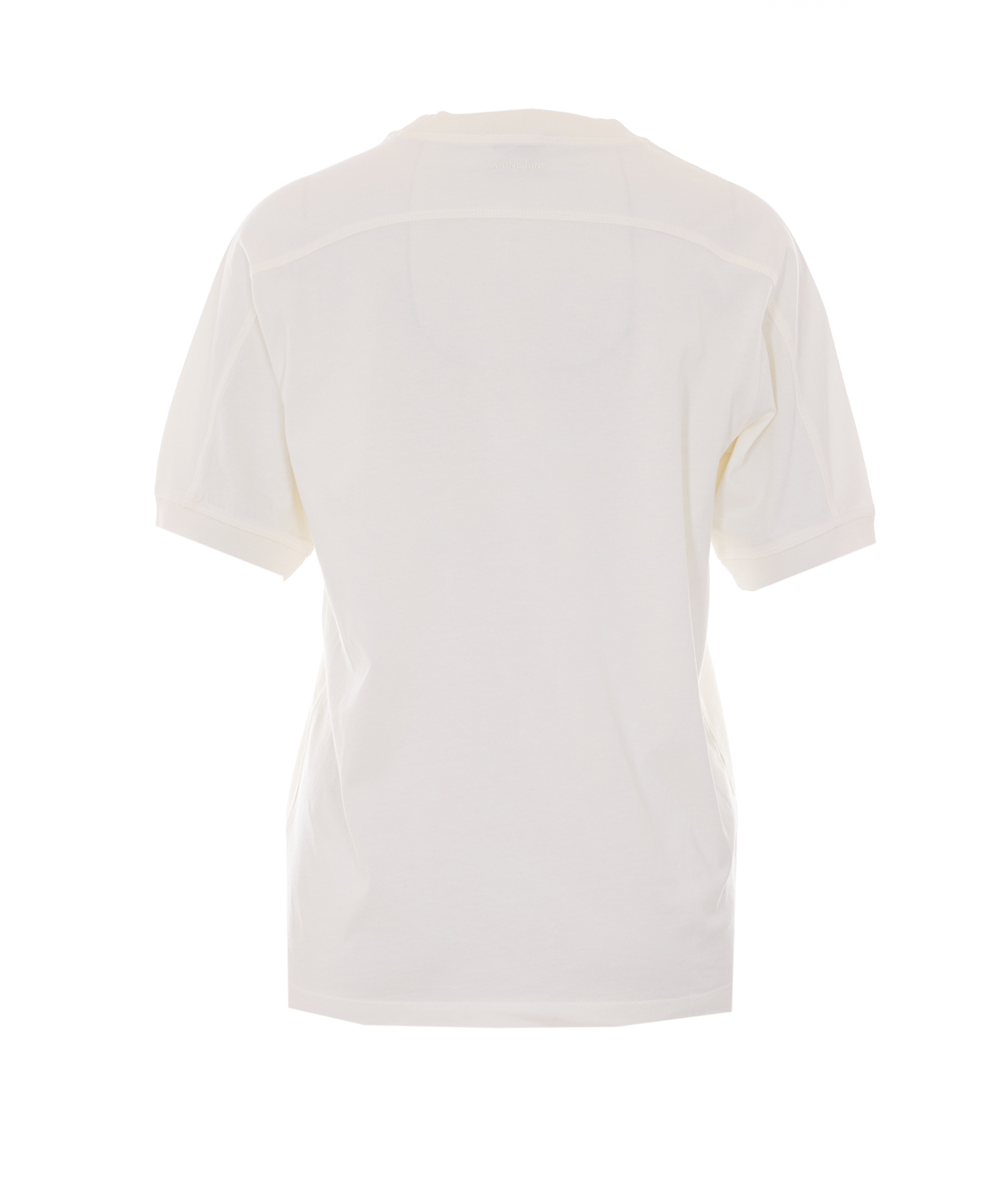[Anine Bing] T-shirts Short Sleeve FW26 A0812695WKHA3ECRU