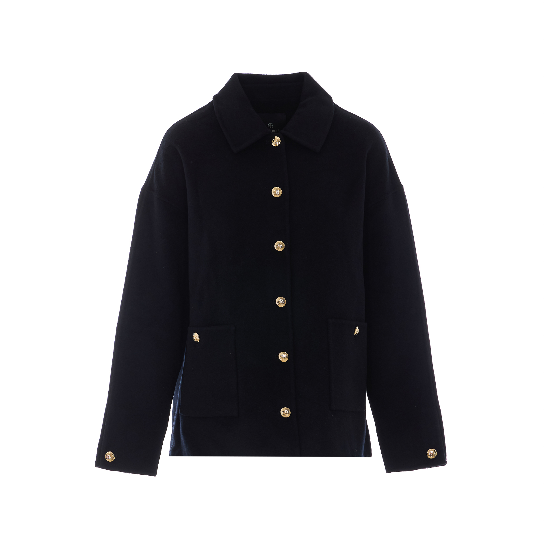 [Anine Bing] Jacket FW26 A0110442BLK26BLACK