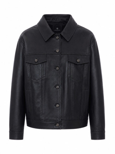 [Anine Bing] Jacket FW26 A0112573BLK81BLACK
