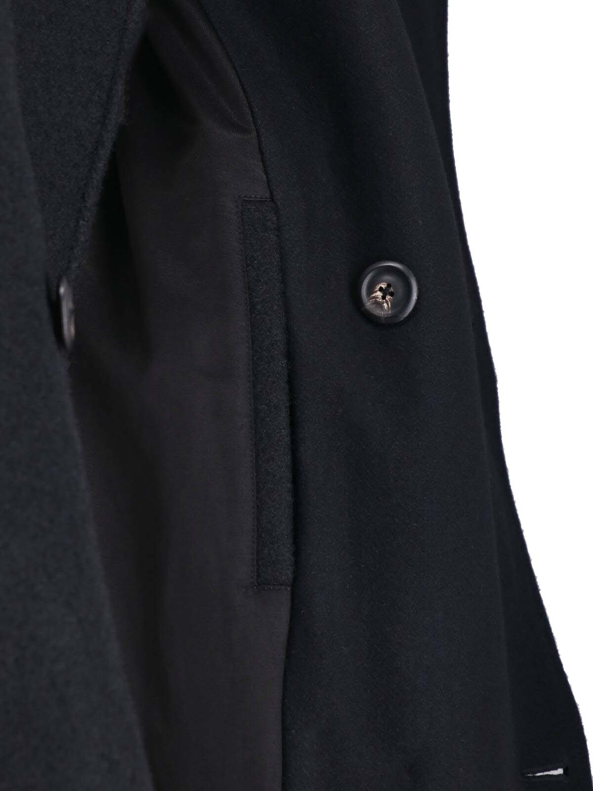[Our Legacy] Coat FW26 M4261WBSBLACK STAMPED WOOL