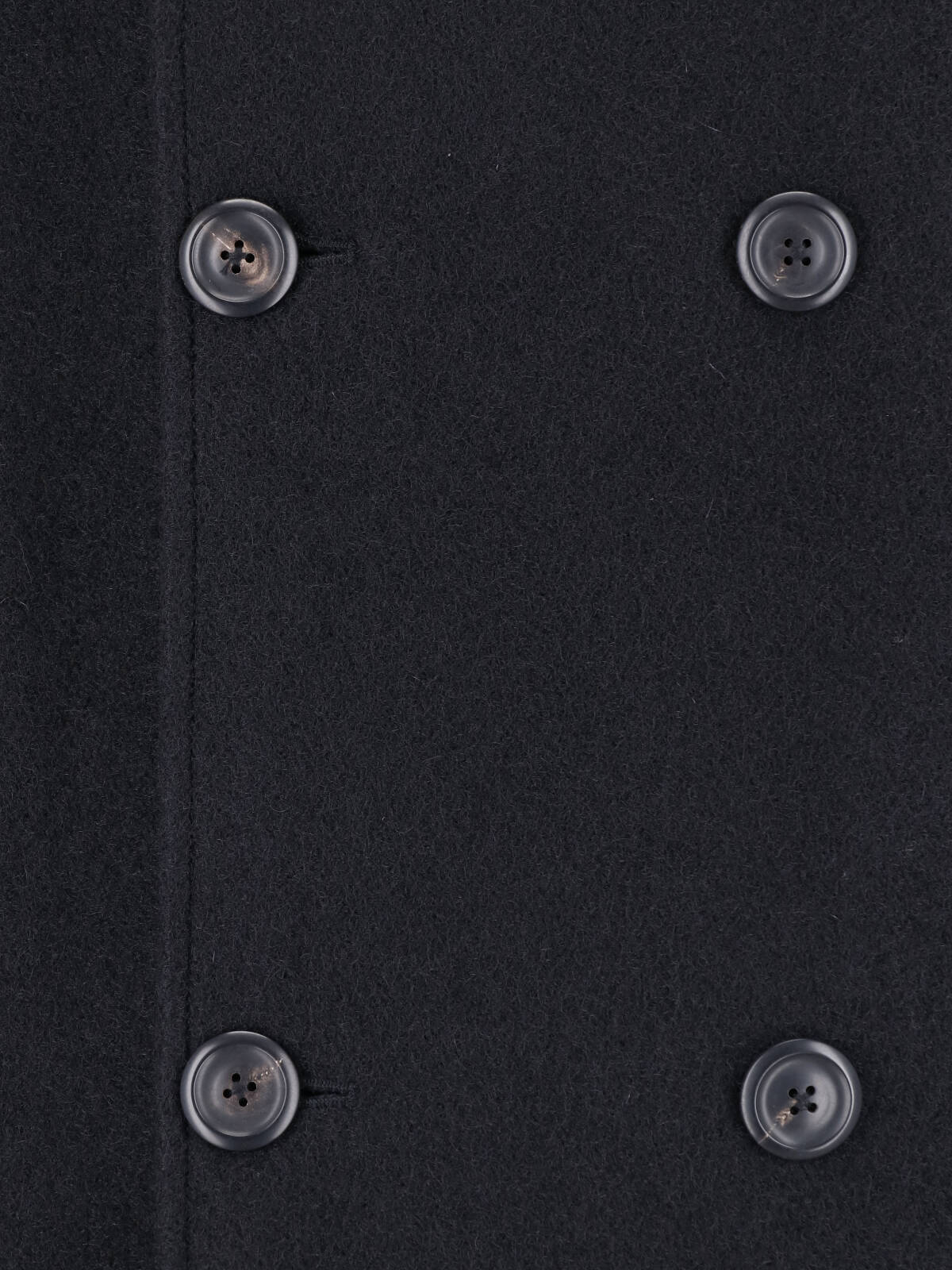 [Our Legacy] Coat FW26 M4261WBSBLACK STAMPED WOOL