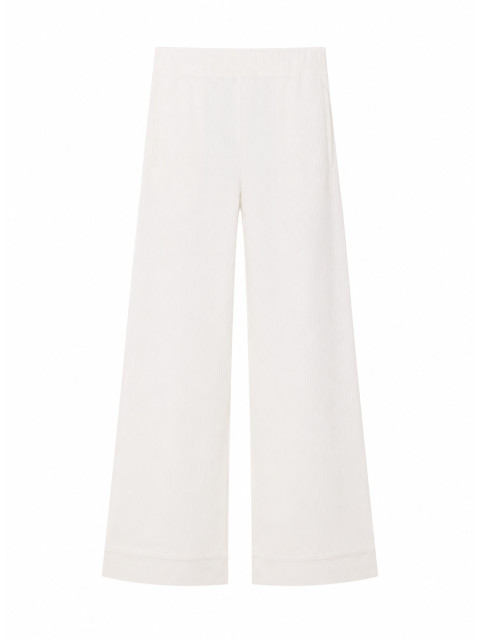 [TRUE AVENUE] Jeans FW26 PENSILCORDUROYIVORY