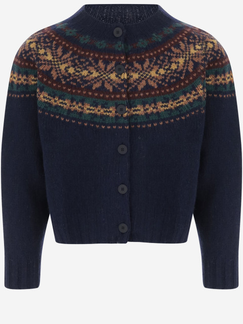 [Howlin] Knitwear FW26 MAGICWAVESNAVY