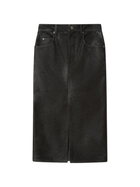 [Marant Etoile] Midi skirt FW26 JU0524FA-D3B01E50BW
