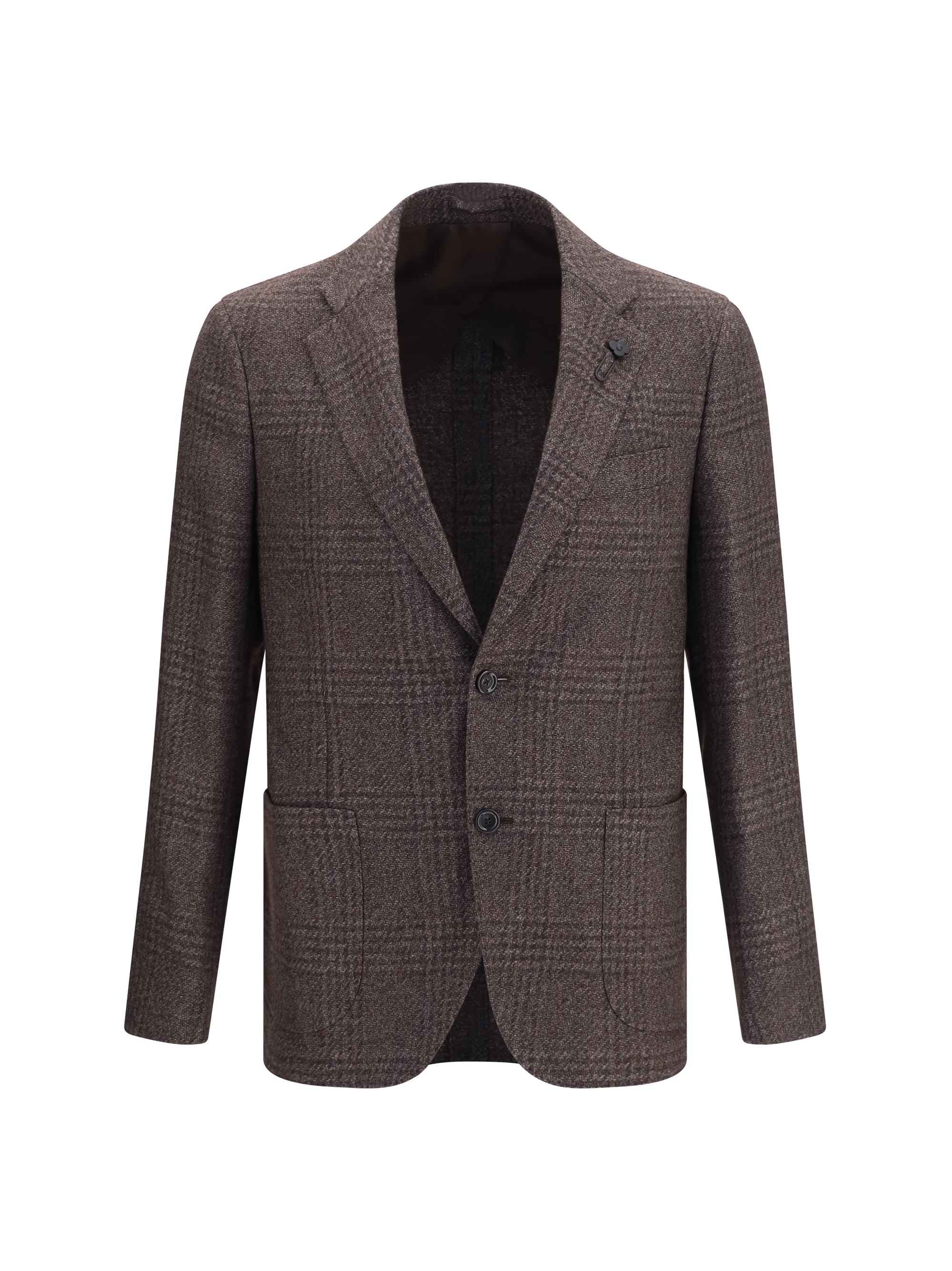 싱글 브레스트 울 블렌드 블레이저
