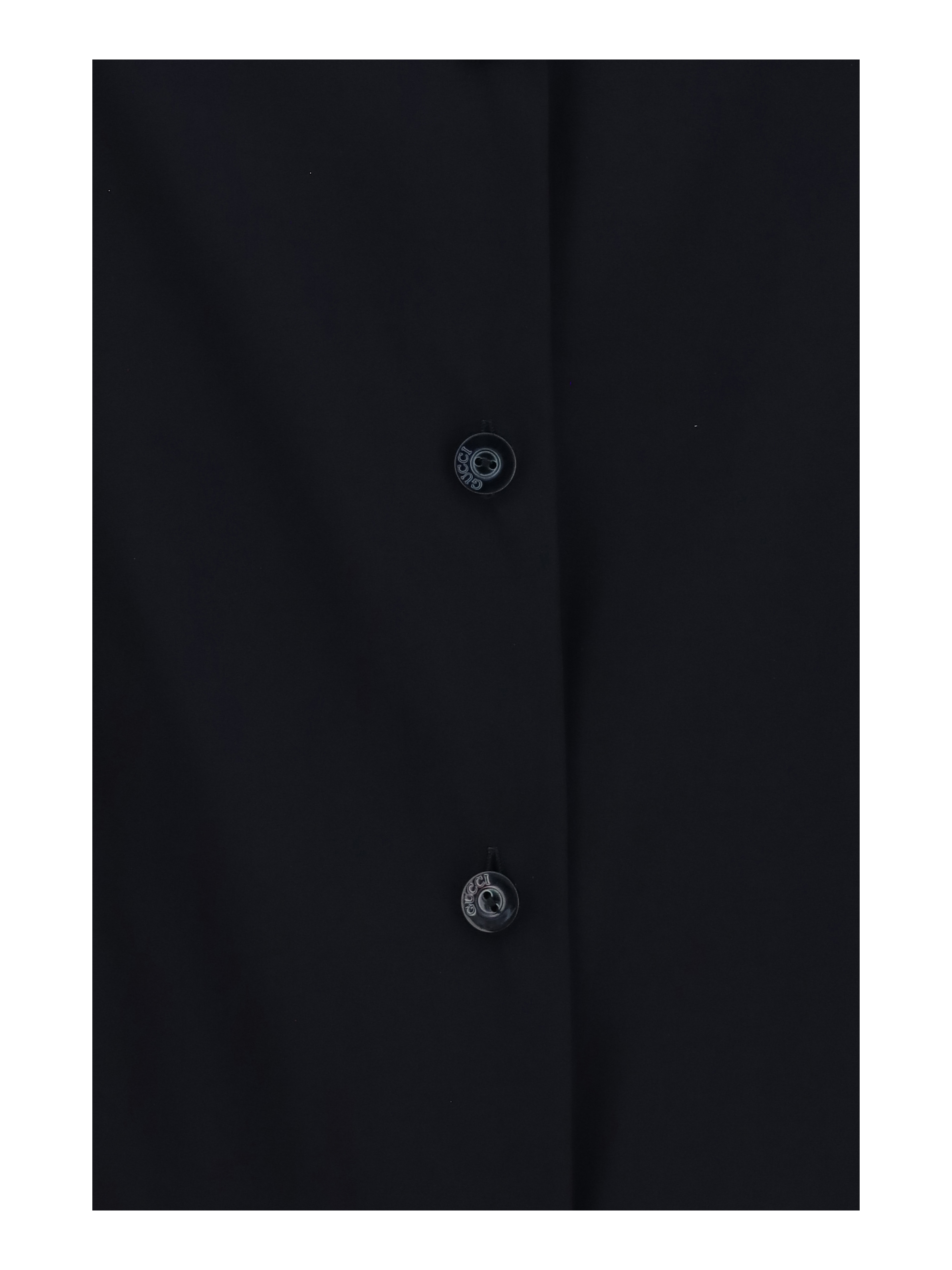 신축성 있는 실크 시폰 셔츠