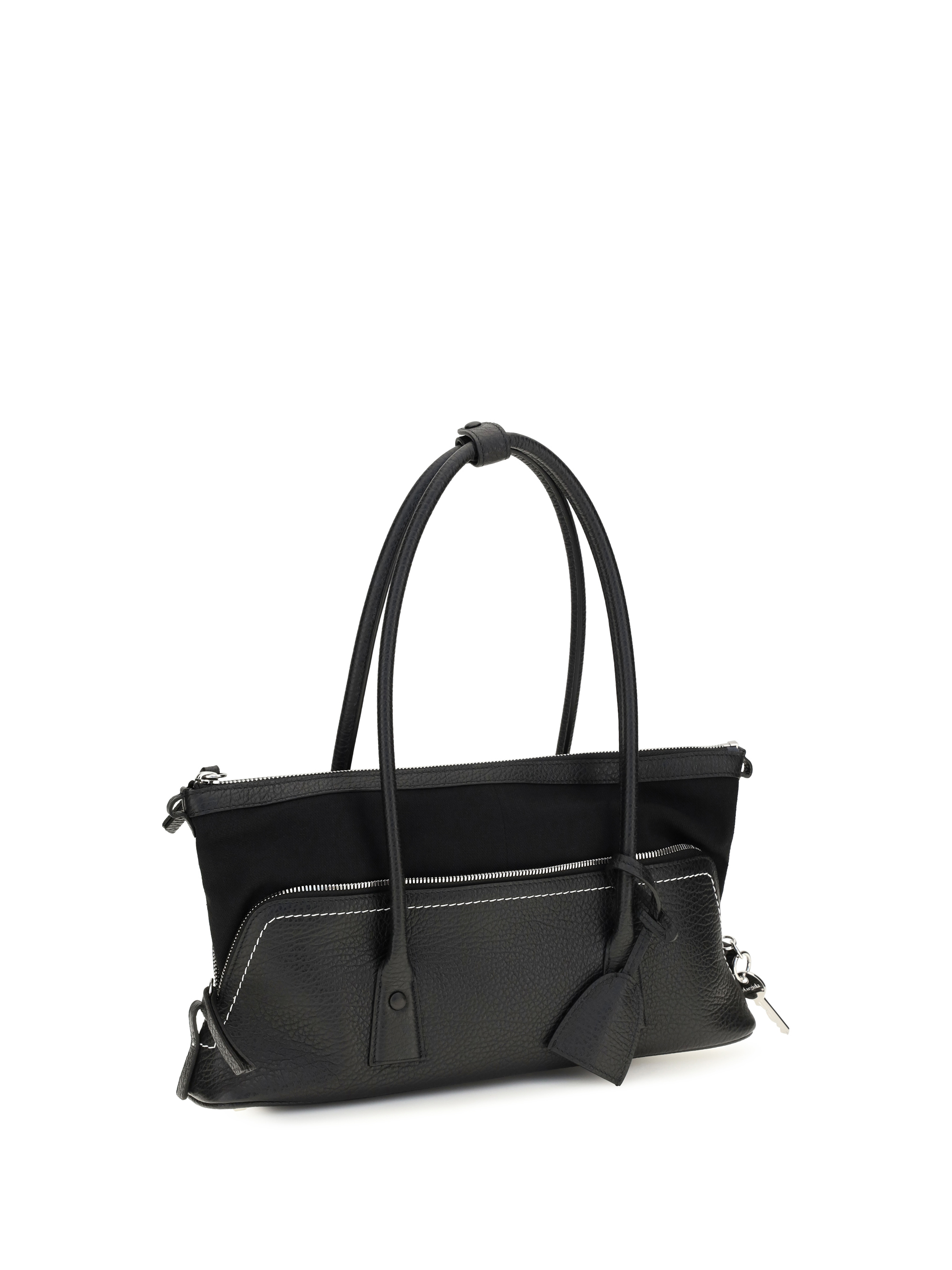 5AC 로고 가죽 숄더백