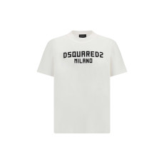 "Dsquared2 Milano" 로고가 프린트된 티셔츠