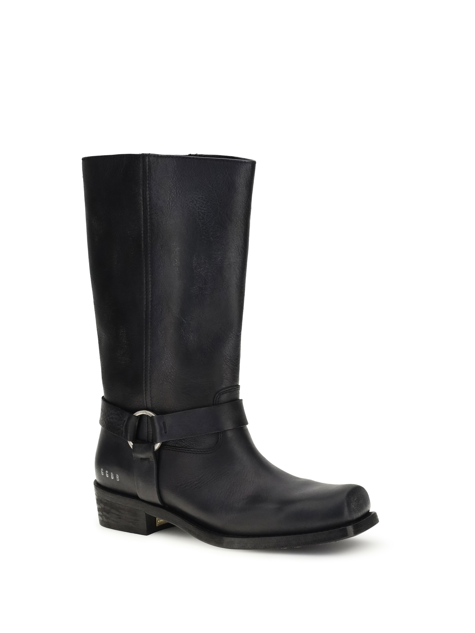 가죽 바이커 부츠